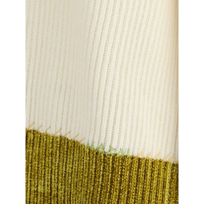 Color block wool Sweater
