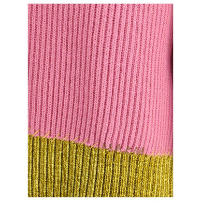 Color block wool Sweater