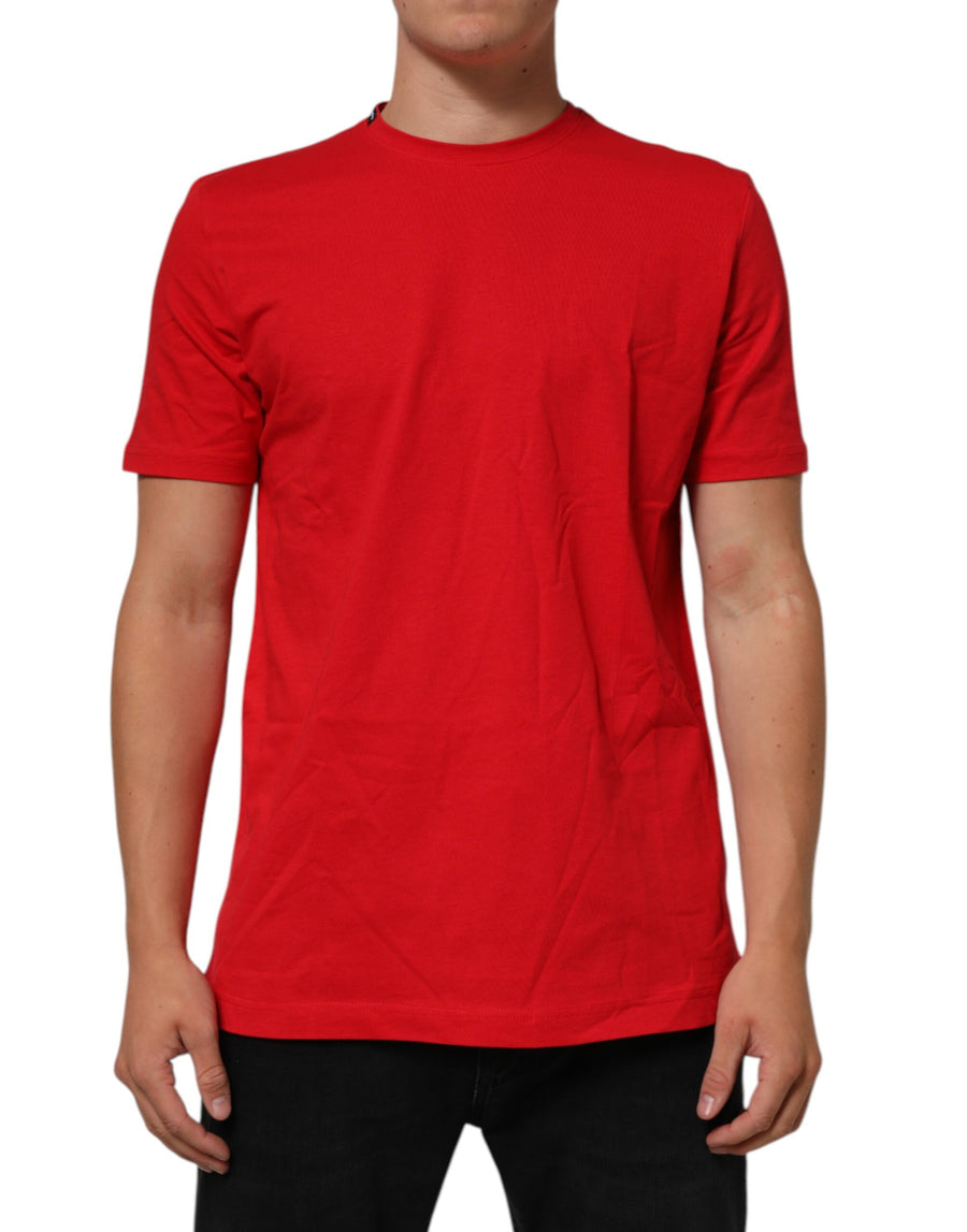 Red Goodluck 2023 Cotton Crew Neck T-shirt