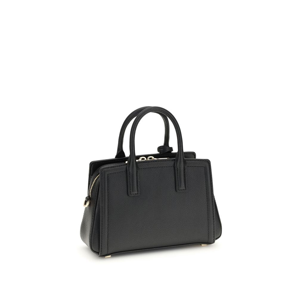 Black Calf Leather Bos Taurus Shoulder Bag