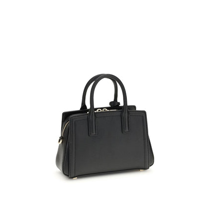 Black Calf Leather Bos Taurus Shoulder Bag