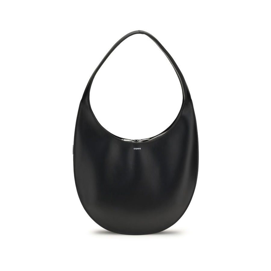 Black Calf Leather Bos Taurus Shoulder Bag