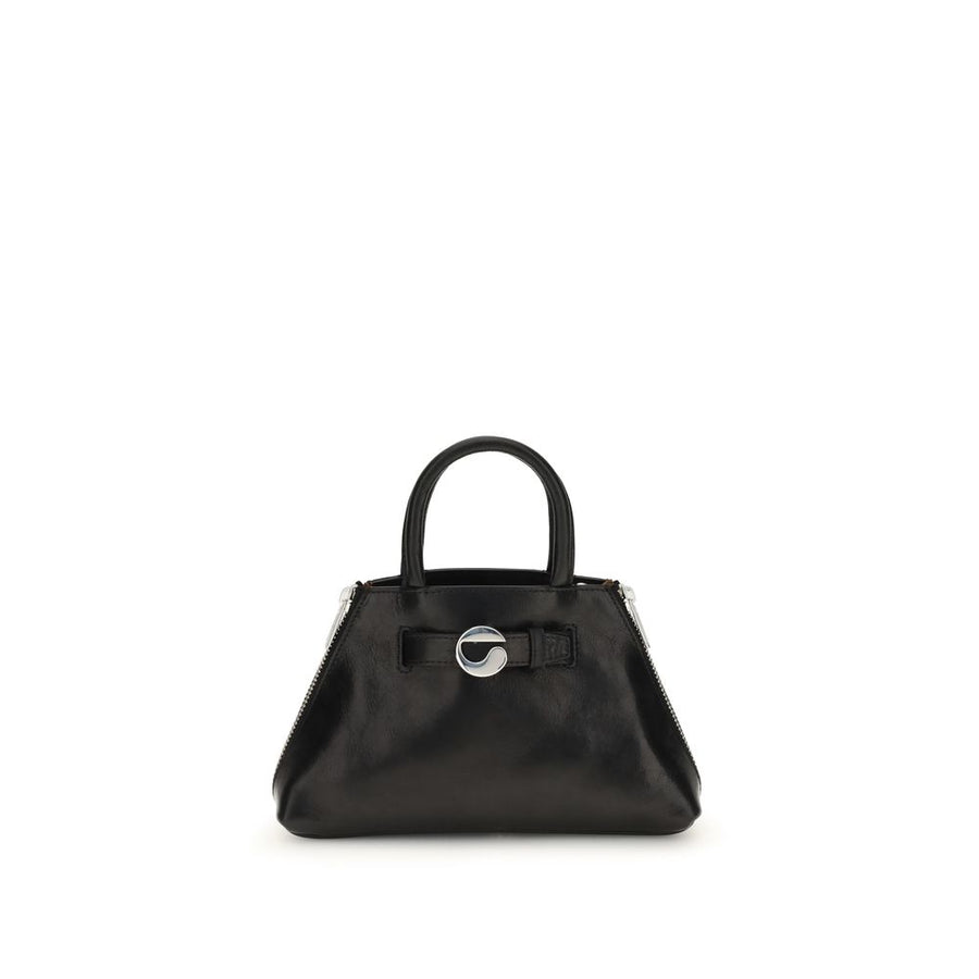 Black Calf Leather Bos Taurus Shoulder Bag