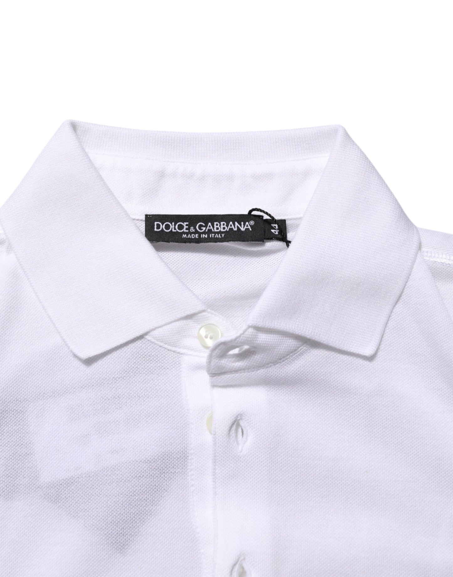White Collared Short Sleeves Polo T-shirt