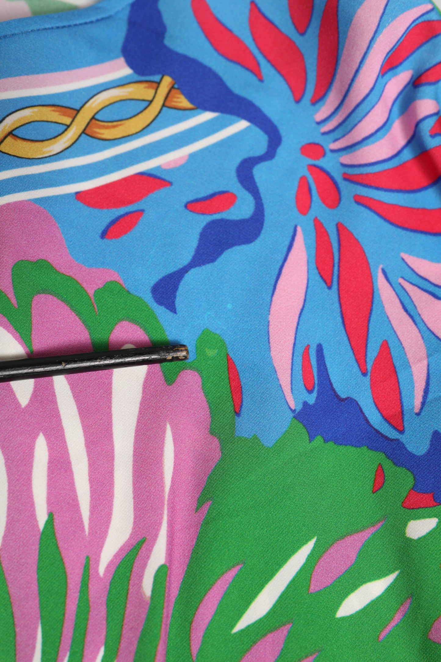 Multicolor Floral Printed Tunic Blouse Top