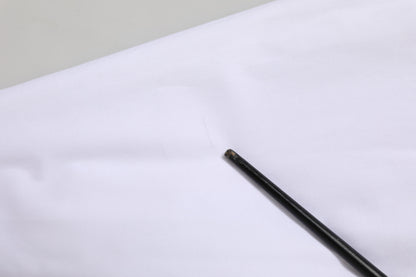 White Cotton Collared Dress Formal Shirt  Top