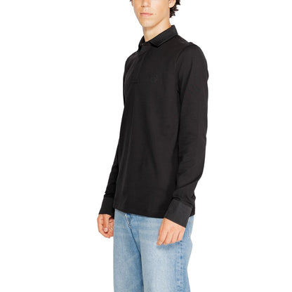 Black Cotton Long Sleeve