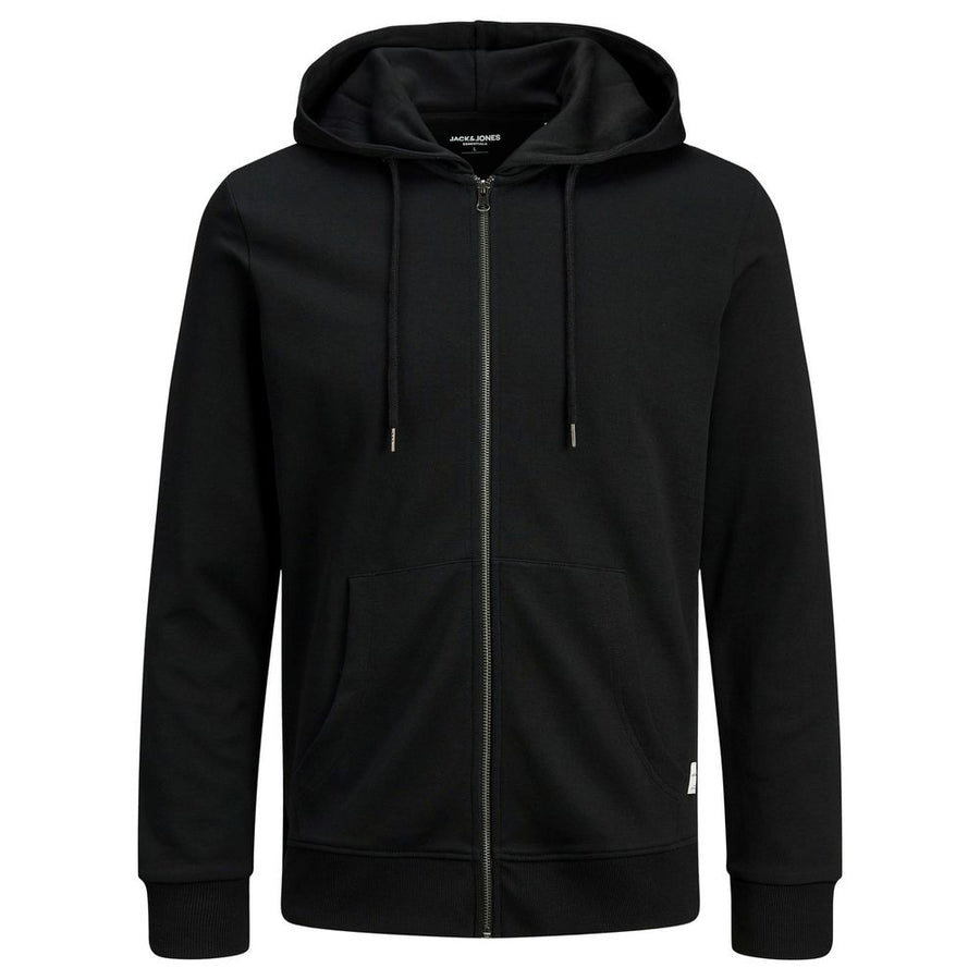 Black Cotton Hoodie