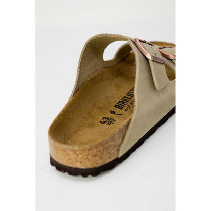 Beige Synthetic Slippers