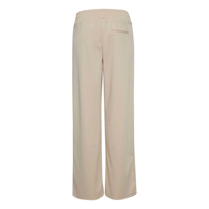 Beige Recycled Polyurethane Pant