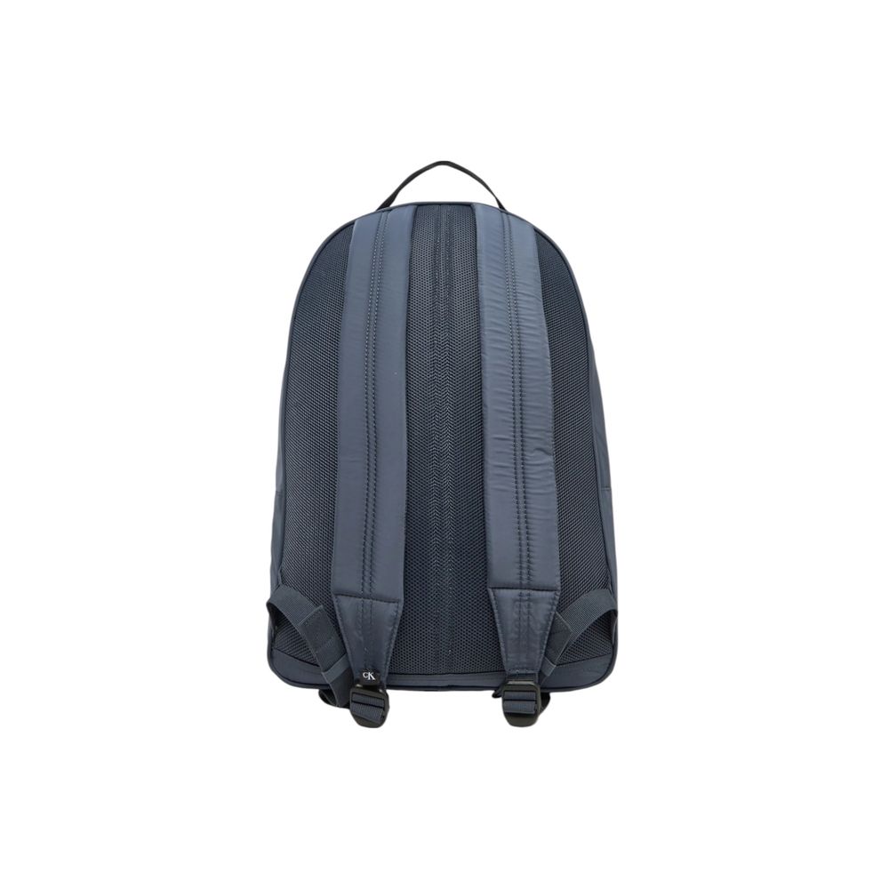 Blue Recycled Polyester Backpack