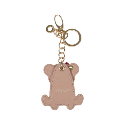 Beige Polyethylene Keychain