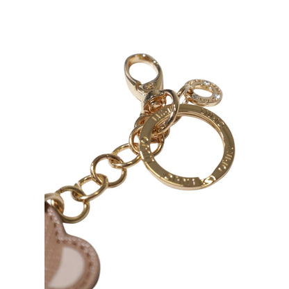 Beige Polyethylene Keychain
