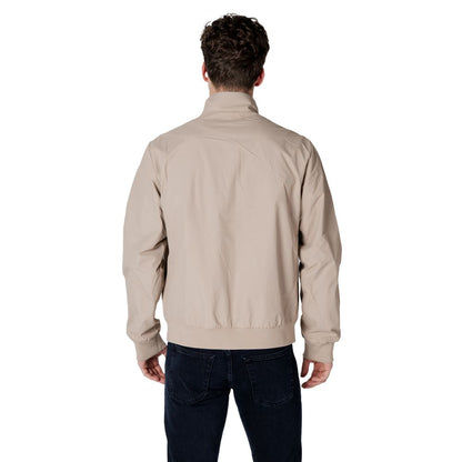 Beige Polyamide Jackets & Coat