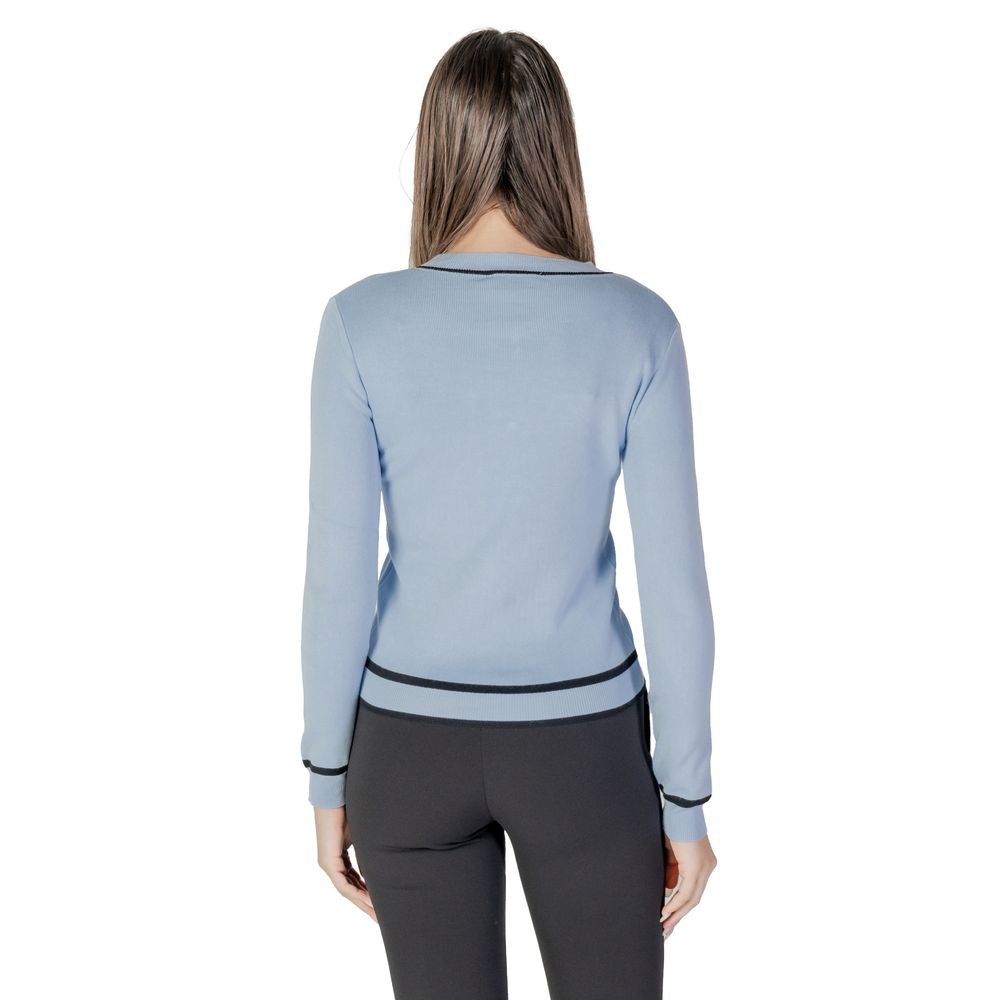 Blue Viscose Sportswear
