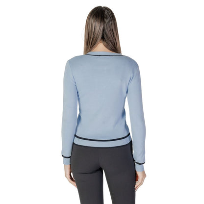Blue Viscose Sportswear