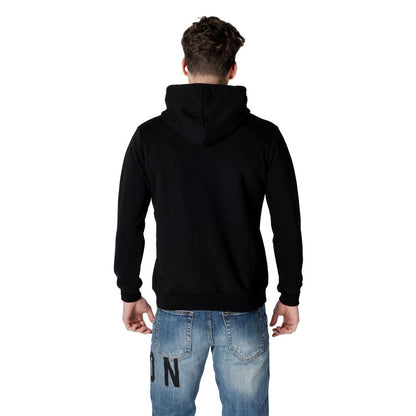 Black Cotton Hoody