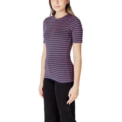 Bicolor Cotton T-Shirt