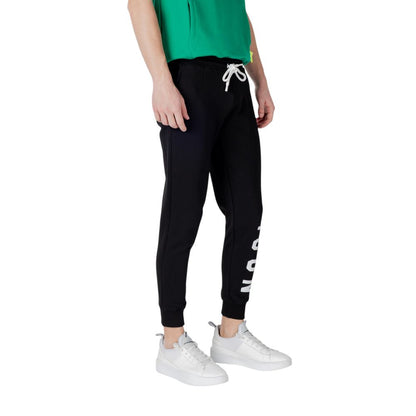 Black Cotton Joggers (Workout Pants)
