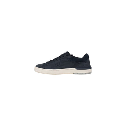 Blue Nubuc Leather Sneaker