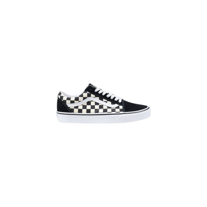 Black And White Fabric Sneaker