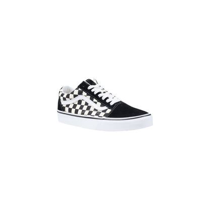 Black And White Fabric Sneaker