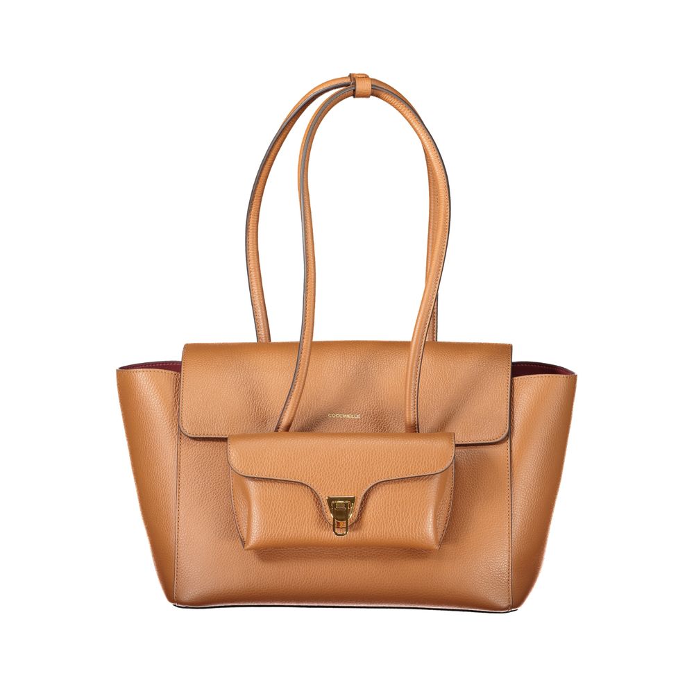 Brown Leather Women Handbag
