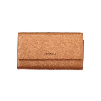 Brown Leather Women Wallet