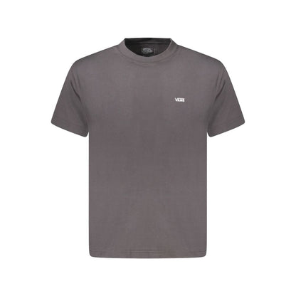 Black Cotton Men T-Shirt