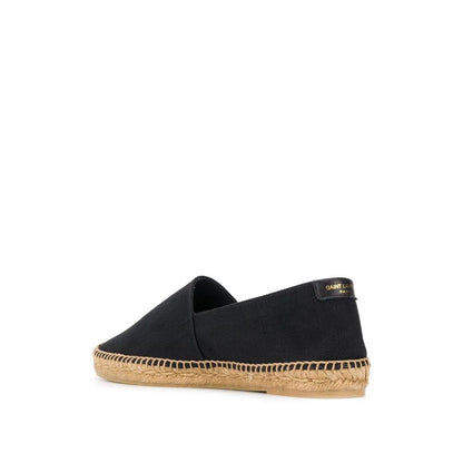 Black Canvas Espadrilles