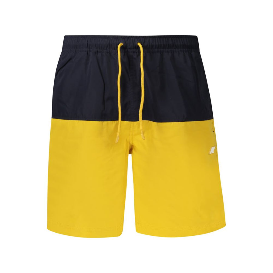 Blue Polyester Swimwear