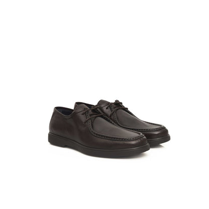 Brown Cowhide Men's Derby Shoe