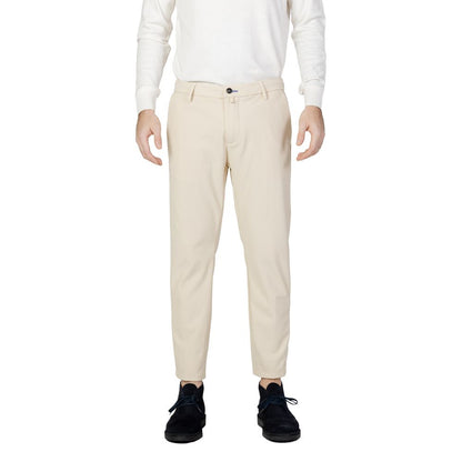 Beige Nylon Pant