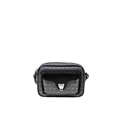 Bicolor Leather Handbag