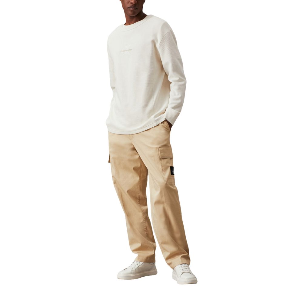 Beige Recycled Cotton Pant