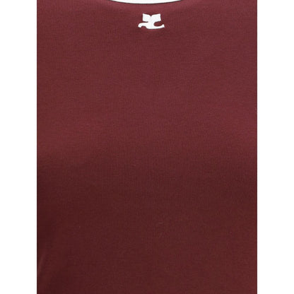 Bordeaux Cotton T-Shirt