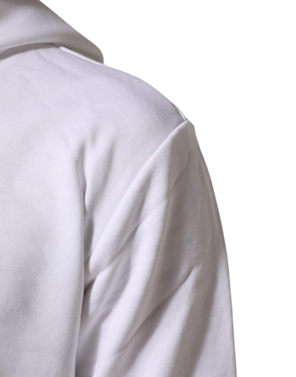 White Sacred Heart Hooded Sweatshirt Sweater