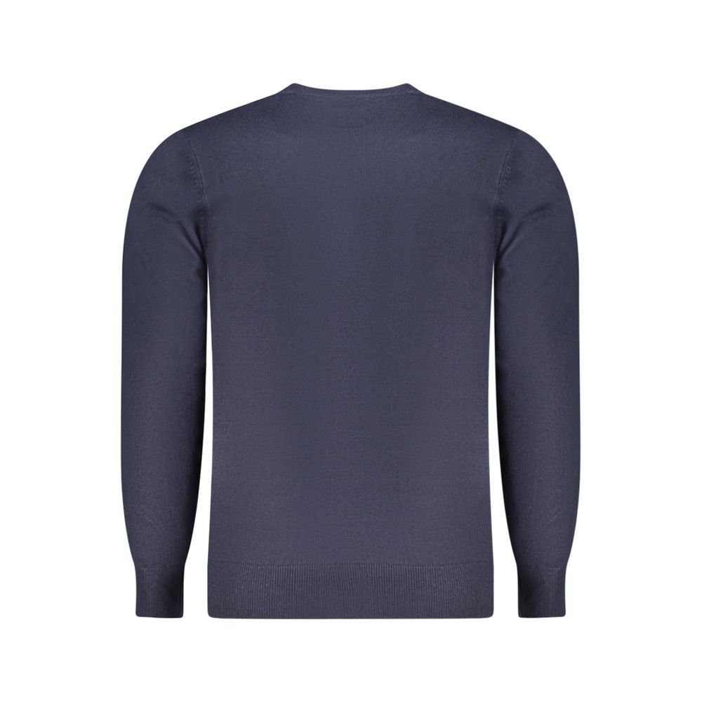 Blue Nylon Sweater