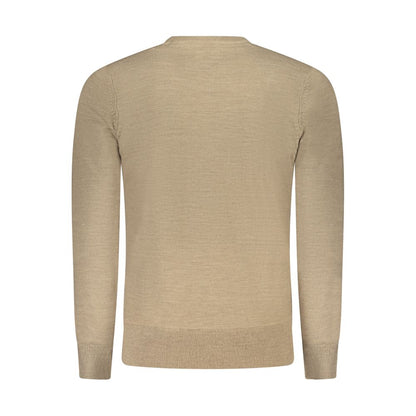 Brown Nylon Sweater