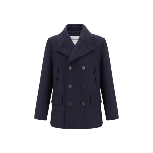 Blue Wool Coat