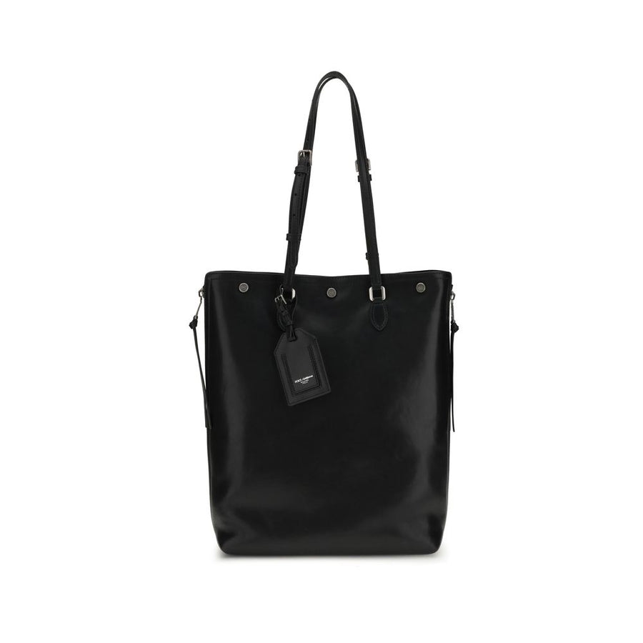 Black Calf Leather Bos Taurus Shoulder Bag