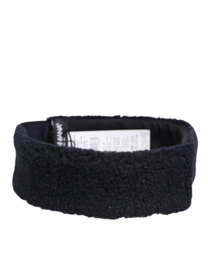 Black Cotton Headband Fisherman Cap One Size Men Hat