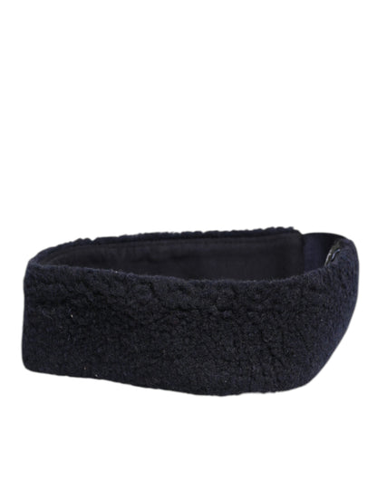 Black Cotton Headband Fisherman Cap One Size Men Hat