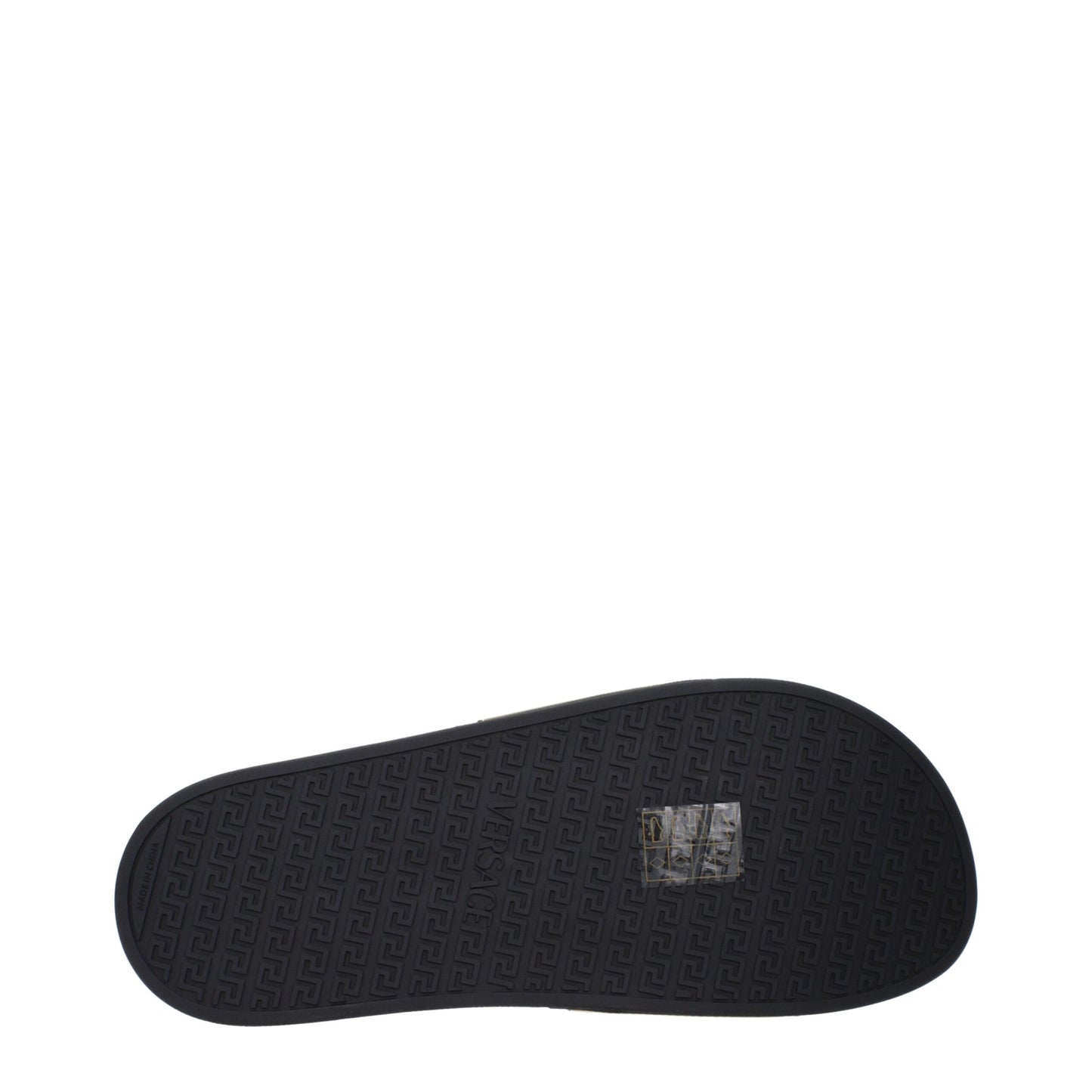 Black Cotton Slippers Sandals
