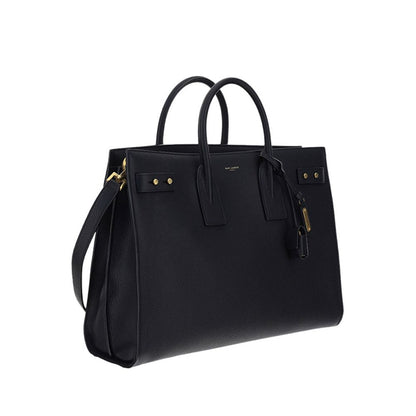 Black Calf Leather Bos Taurus Handbag