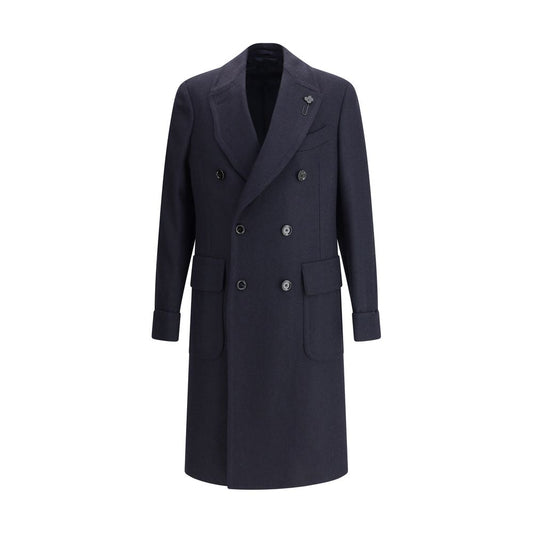 Blue Wool Coat