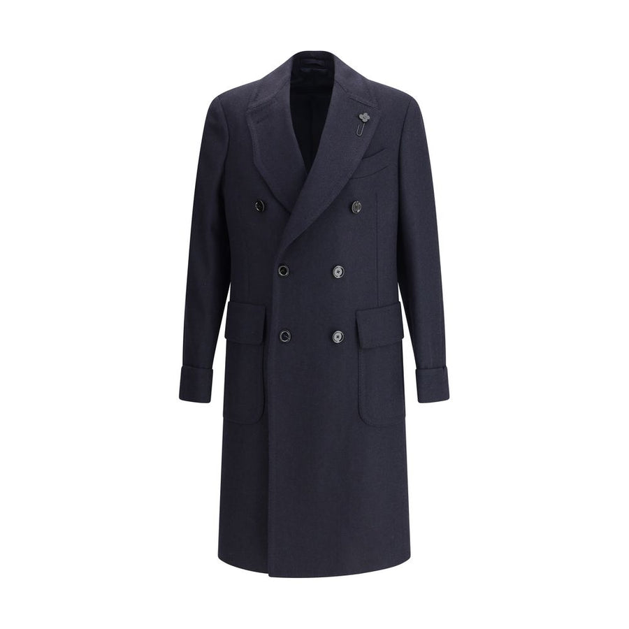 Blue Wool Coat