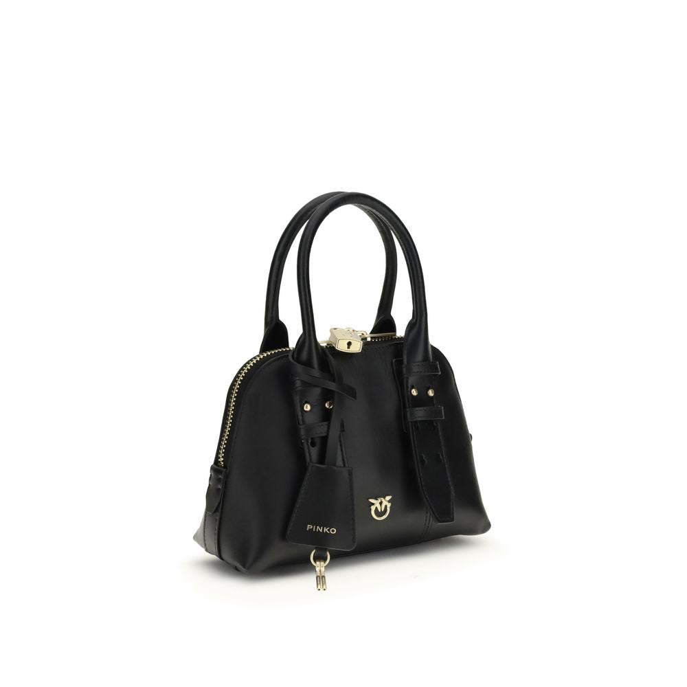 Black Calf Leather Bos Taurus Handbag