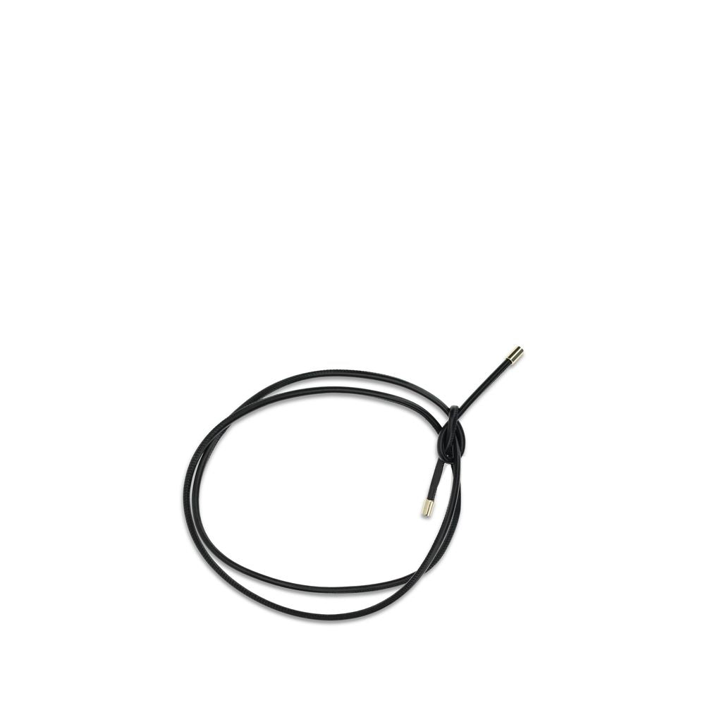 Black Calf Leather Bos Taurus Belt