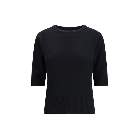 Black Cashmere Sweatshirt